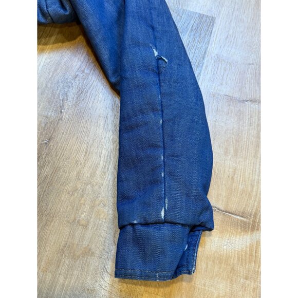 Rare Vintage 70s Levis Small Ski Puffer Jacket Orange Tab XS/S - Picture 13 of 16